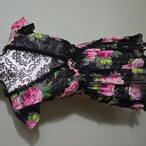 Betsey Johnson babydoll negligee set